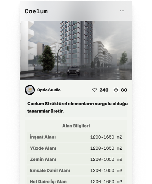 Caelum residential design system card